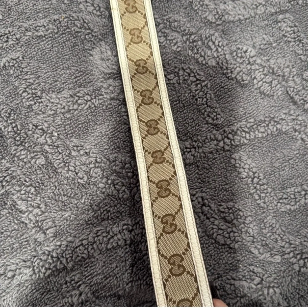 Gucci Tan and Gold Women's Belt - Picture 3 of 4